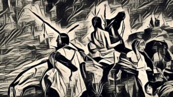 Dakota Native Americans Artwork Indians War Painting Drawing Original