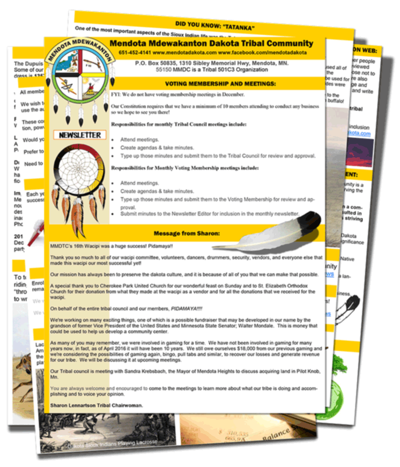newsletter fall