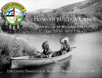 How to build a native canoe Mendota Dakota Mdewakanton