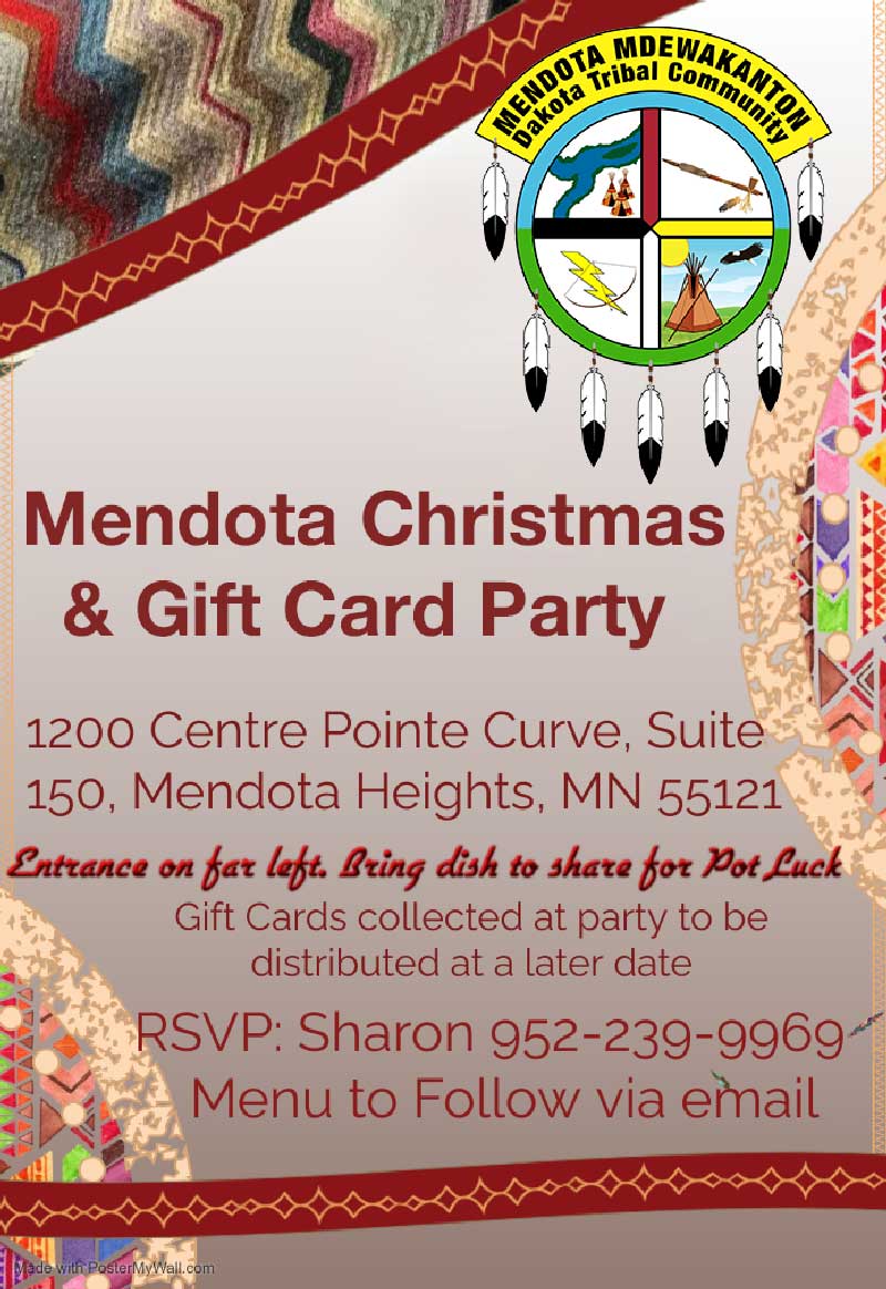 Mendota Christmas Party MMDTC Potluck