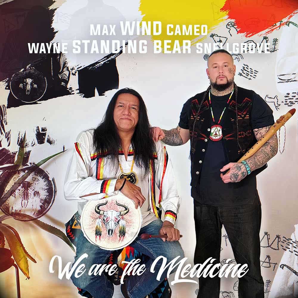 We Are The Medicine Max Cameo Native American Flute Wayne Standing Bear Snellgrove